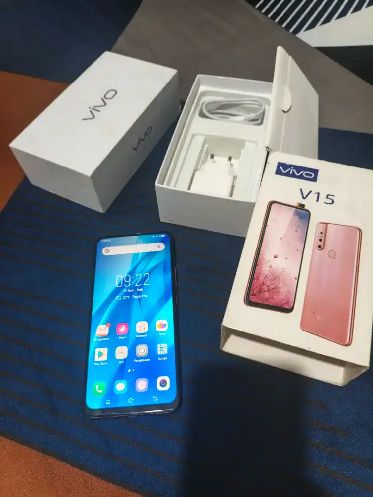 Vivo V15 Ram 8/256 Normal Siap pakai