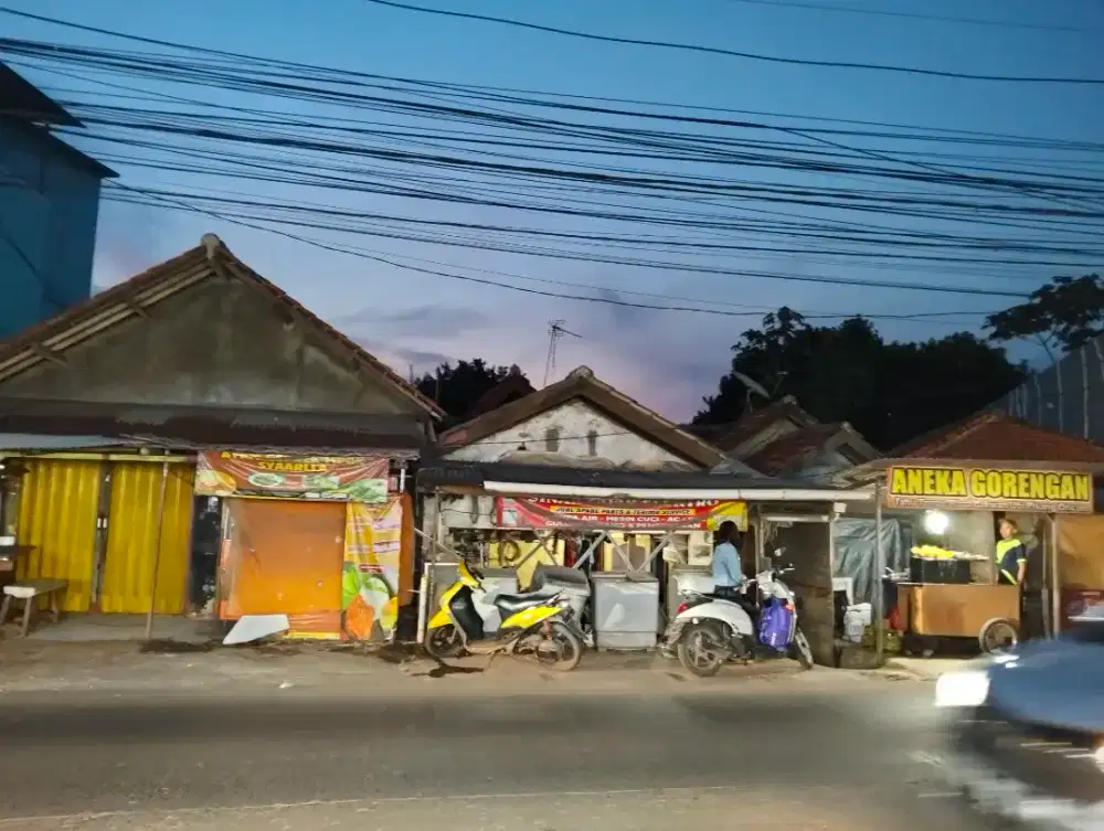 Jual lahan 200m² pinggir jln.raya letda nasir Bojong kulur gunug putri