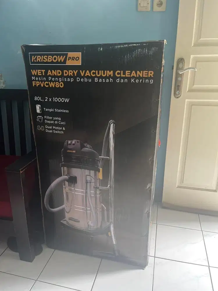 Wet and Dry Vacuum Cleaner FPVCW80 Merk Krisbow