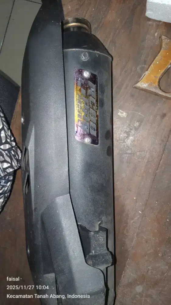 jual knalpot racing nmax new/neo masih gress baru 1 x pakai