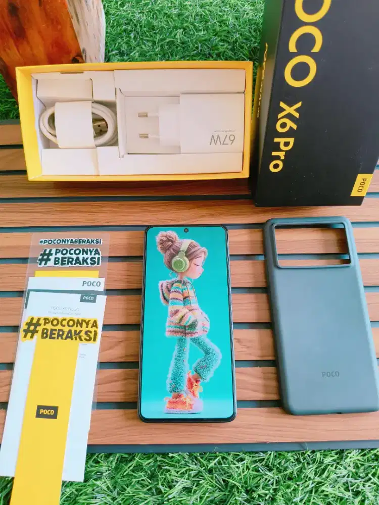 Poco X6 Pro 5G 12/512 Mulus Fullset Ori Garansi Panjang