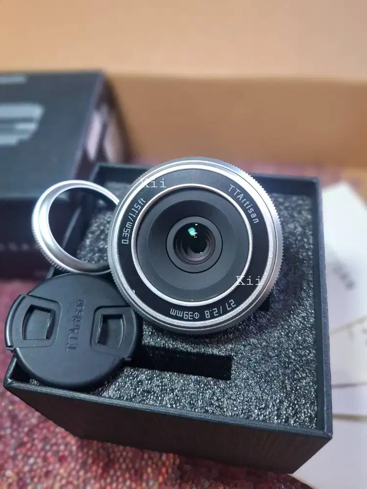 TTArtisan AF 27mm F2.8 APS-C for Fuji X Mount Auto Focus Lens - Silver