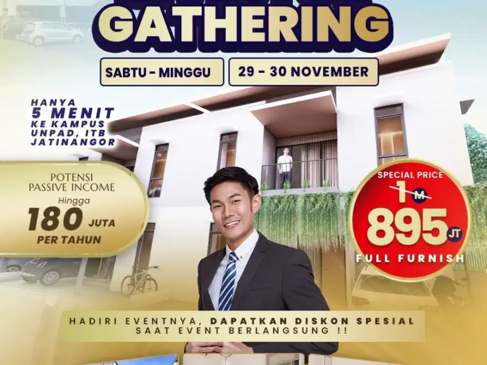 Jual Rukost Full Furnish di Jatinagor Sumedang