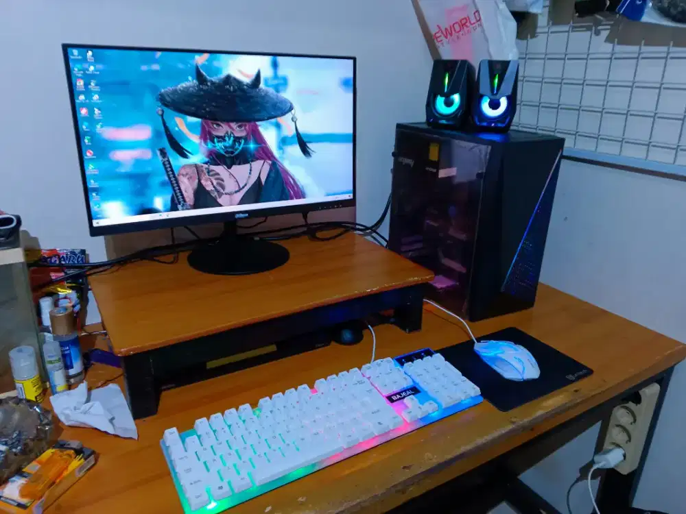 PC Gaming core i5 6500 fullset bisa desain dan edit, free ongkir BJM