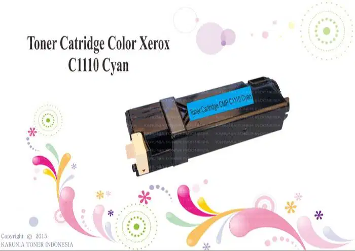 Toner Catridge Color Xerox C1110 Cyan Berkualitas