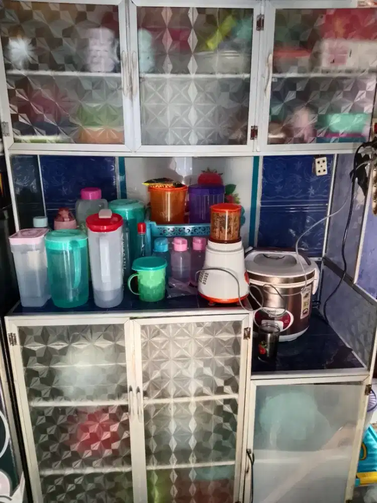 Dijual rak piring 3 pintu second