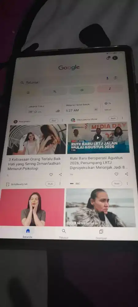 Dijual second huawei masepad se11 nebula grey 6+128 msh mulus 99%