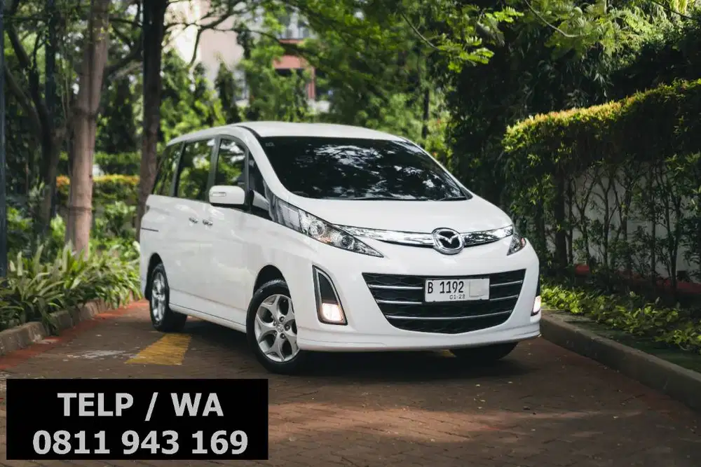 LowKM Biante CBU Jepang Mazda 2012 Nav1 2013 Serena putih tgn1
