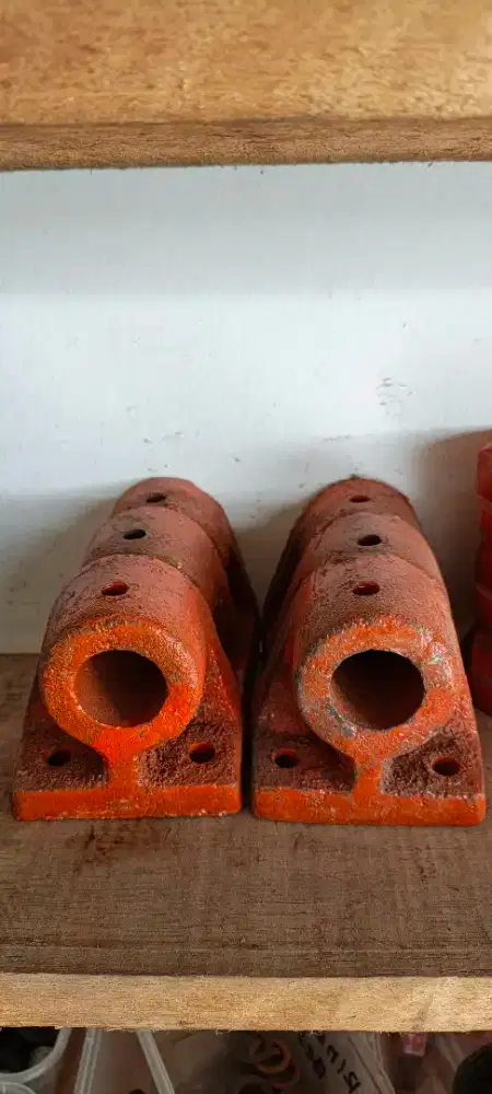 Dudukan gigi spiral molen