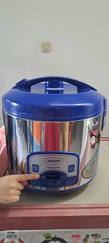 Rice cooker stainlees steel