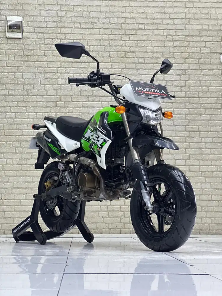 UNIT LANGKA‼️ Kawasaki KSR 110 PRO 2014 Termurah - Mustika Motoshop