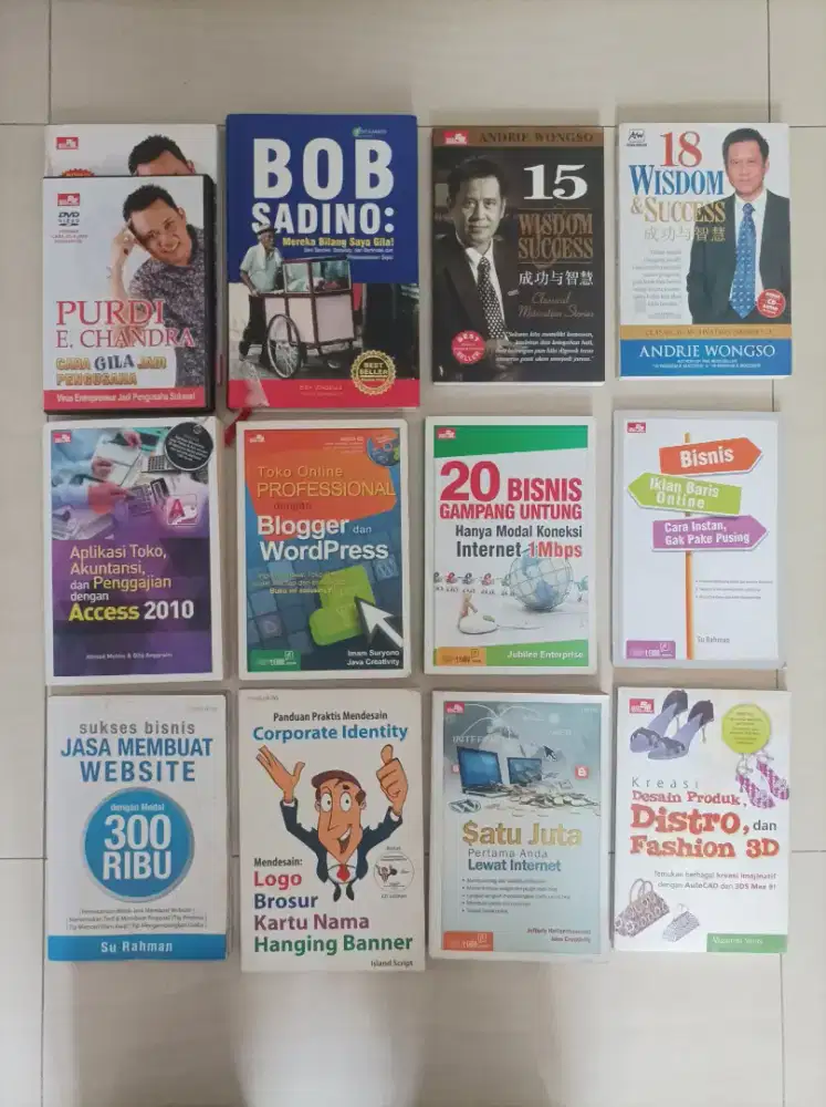 Buku Bisnis dan Motivasi (masih ada)