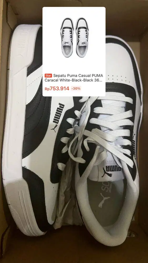 Sepatu ori Puma Casual Caracal WBB