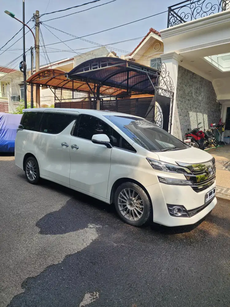 Toyota Vellfire 2016 Bensin