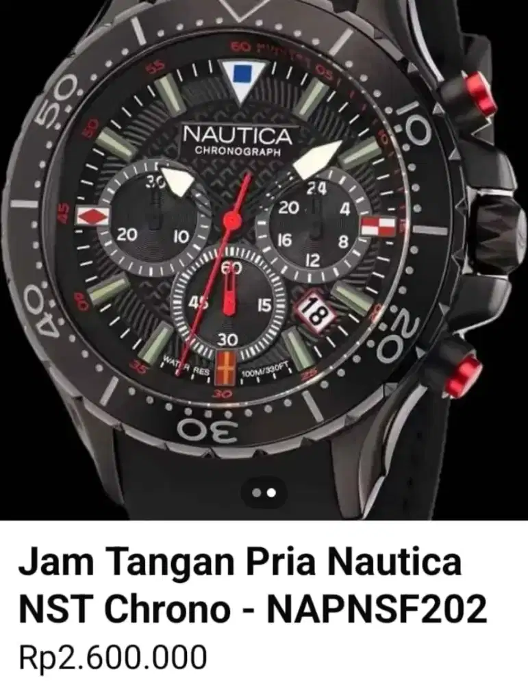 JAM TANGAN NAUTICA ORIGINAL
