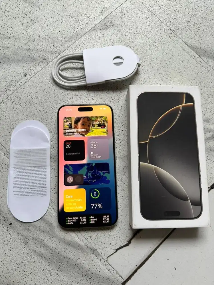 Iphone 16 Pro Max super mulus garansi aktif