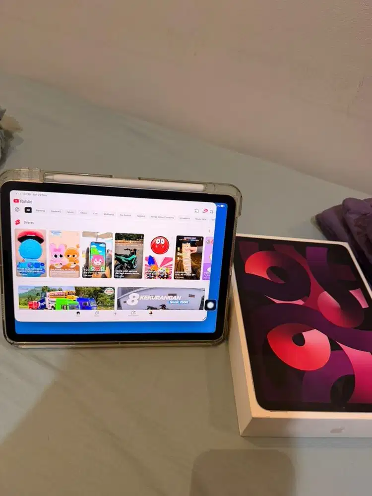 Apple Air Gen 5 include apple pencil