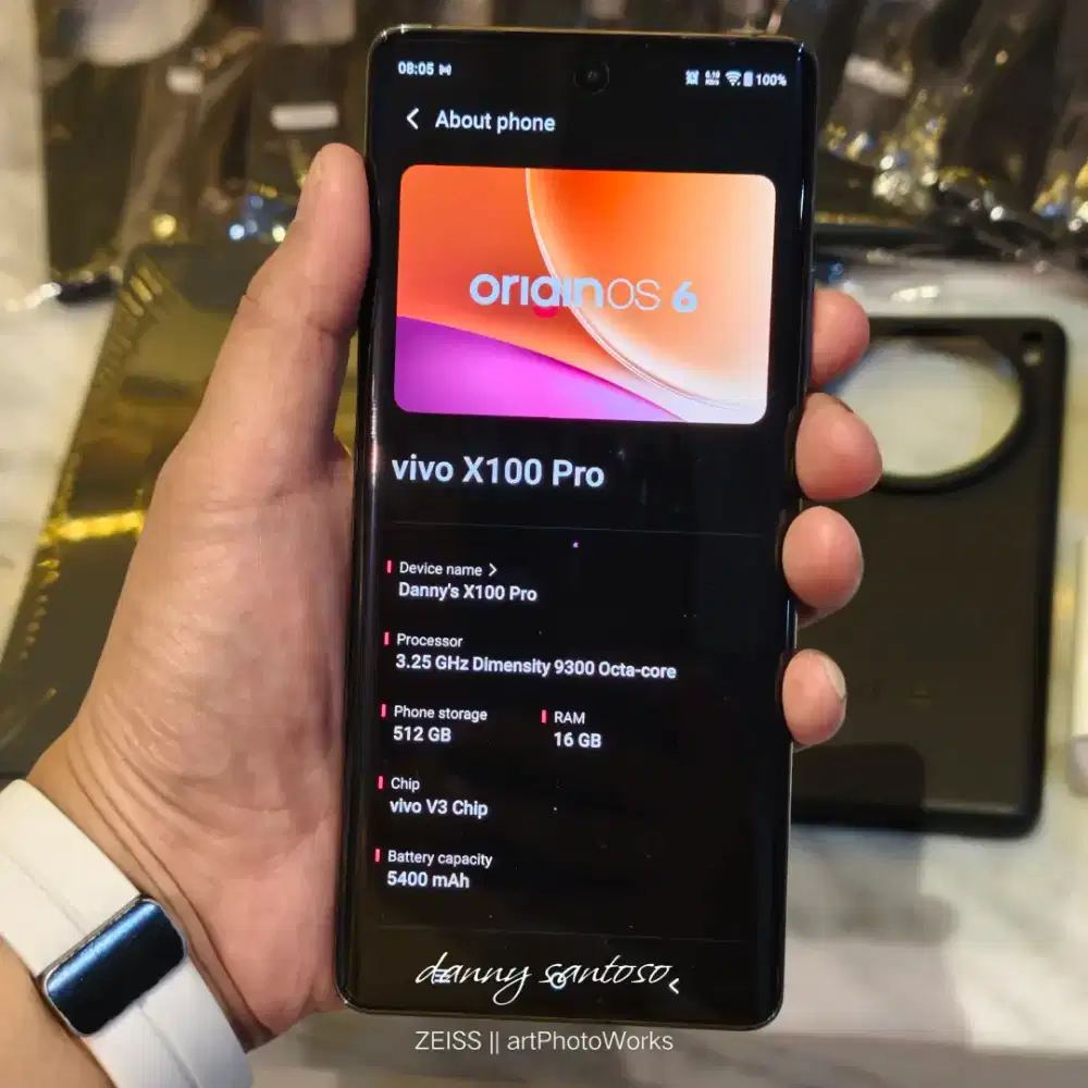 VIVO X100pro Hitam Garansi 2026 Mulus