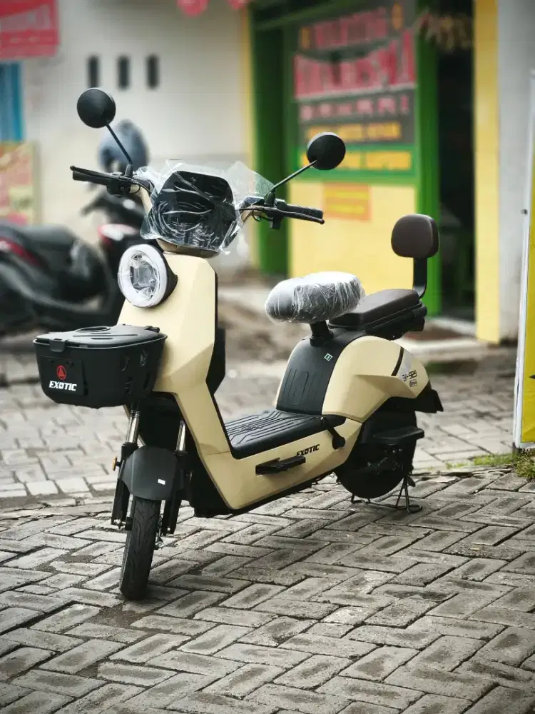 SEPEDA LISTRIK EXOTIC EV 929 READY STOCK BISA CICILAN TANPA UANG MUKA