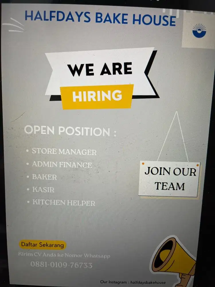 Lowongan Kerja Baker