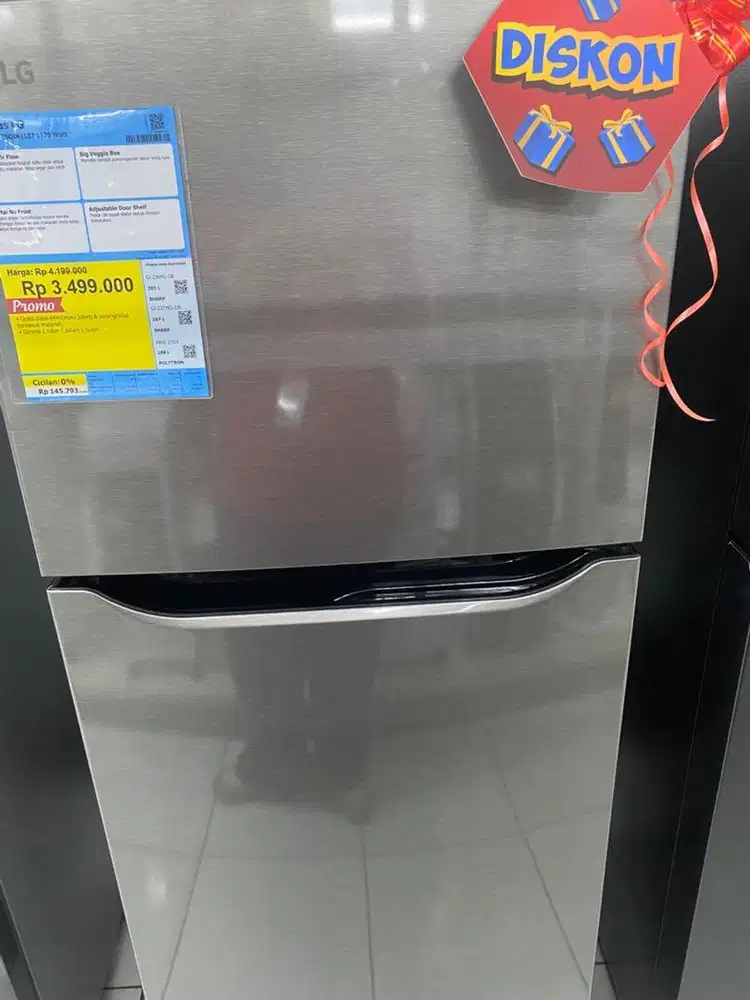 KULKAS LG 2 PINTU INVERTER