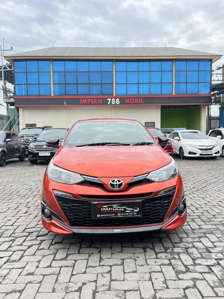 TDP 43JT Toyota Yaris TRD M/T Orange 2019 xpander harrier g pajero vgt