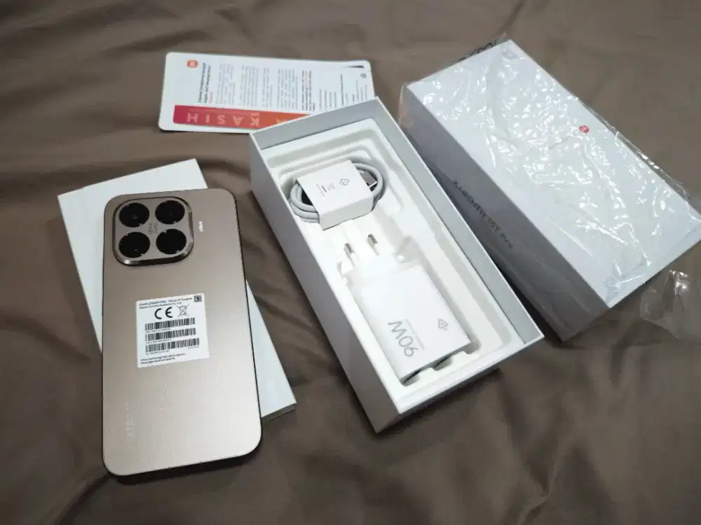 Xiaomi 15T pro 512gb Warna Mocha Gold Like New