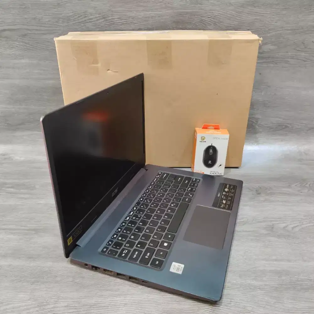 Laptop Acer Aspire Slim Core i3 Gen 10 Ram 20GB bonus Mouse Baru