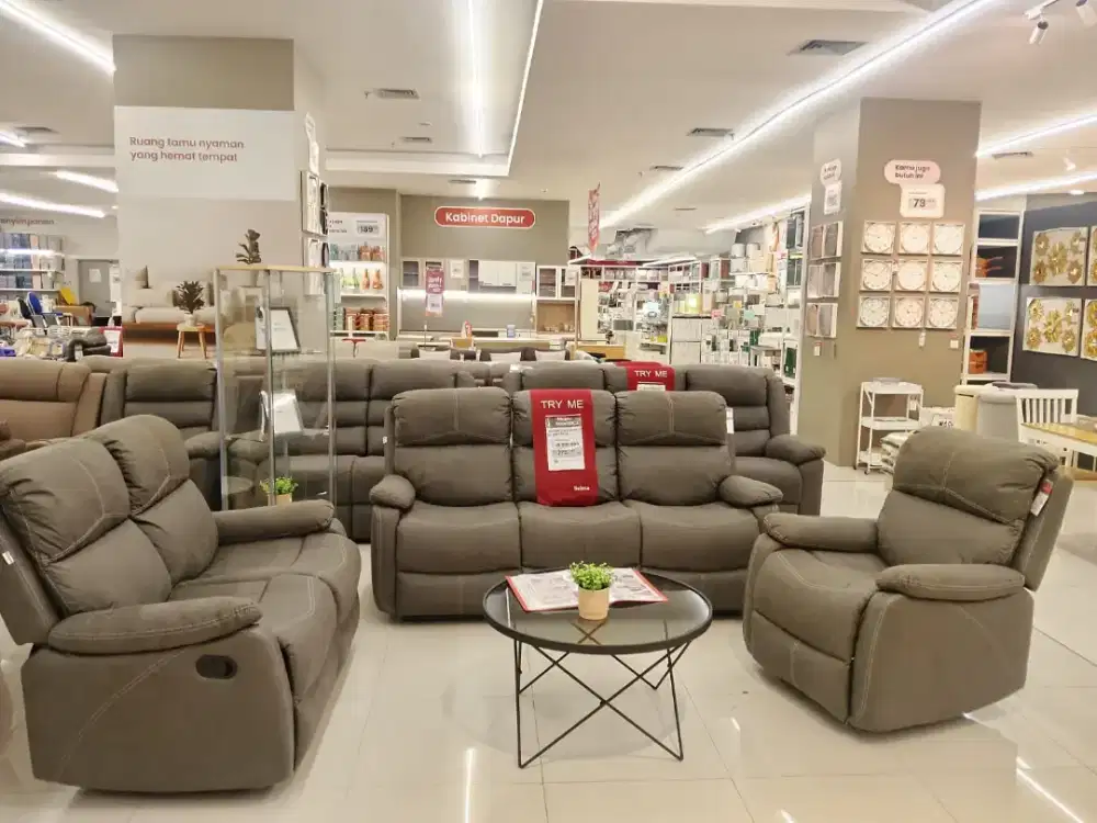 Sofa Set Recliner Nathan