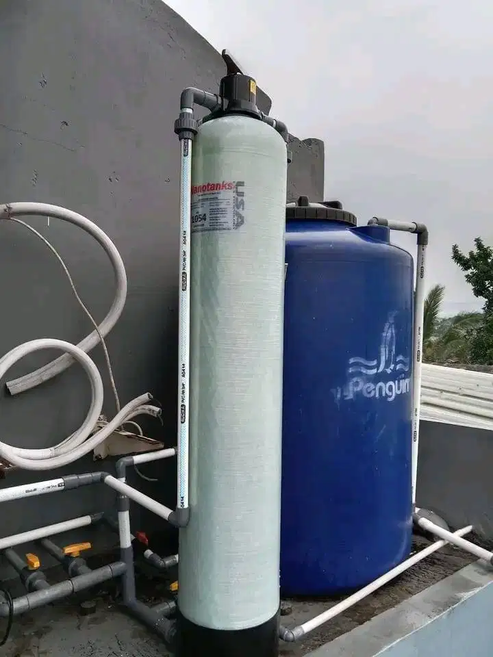 Saringan air filter penjernih air, saringan air sepaket