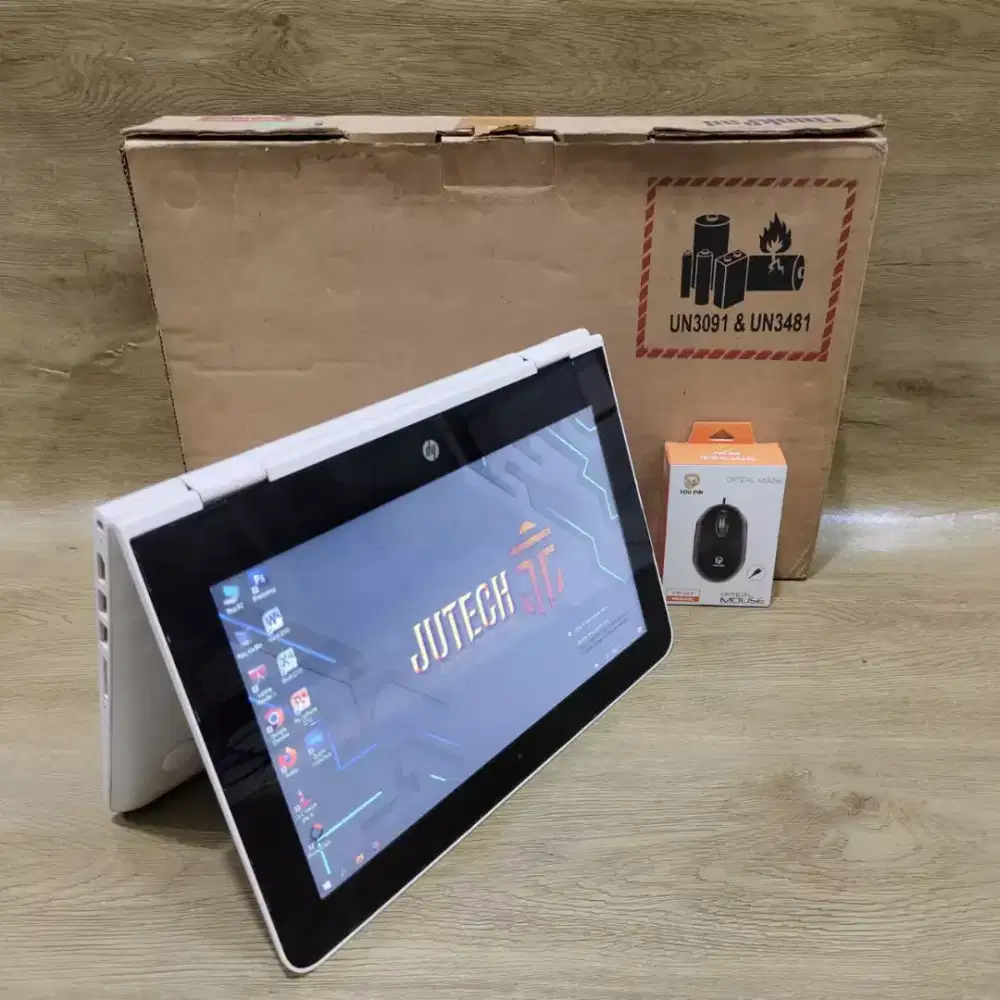 2IN-1 Laptop Hp x360 11AB-129TU Touchscreen + Layar Lipat