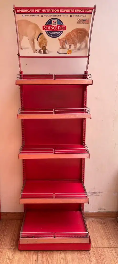 Rak Pet Shop Serbaguna