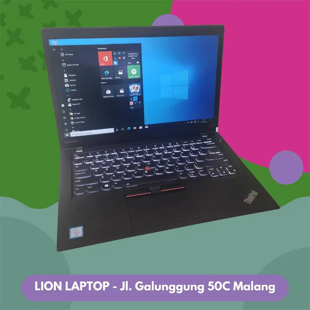 RAM 8GB SSD 256GB Core i5 Touchscreen SLIM Lenovo Thinkpad T470s [29|1