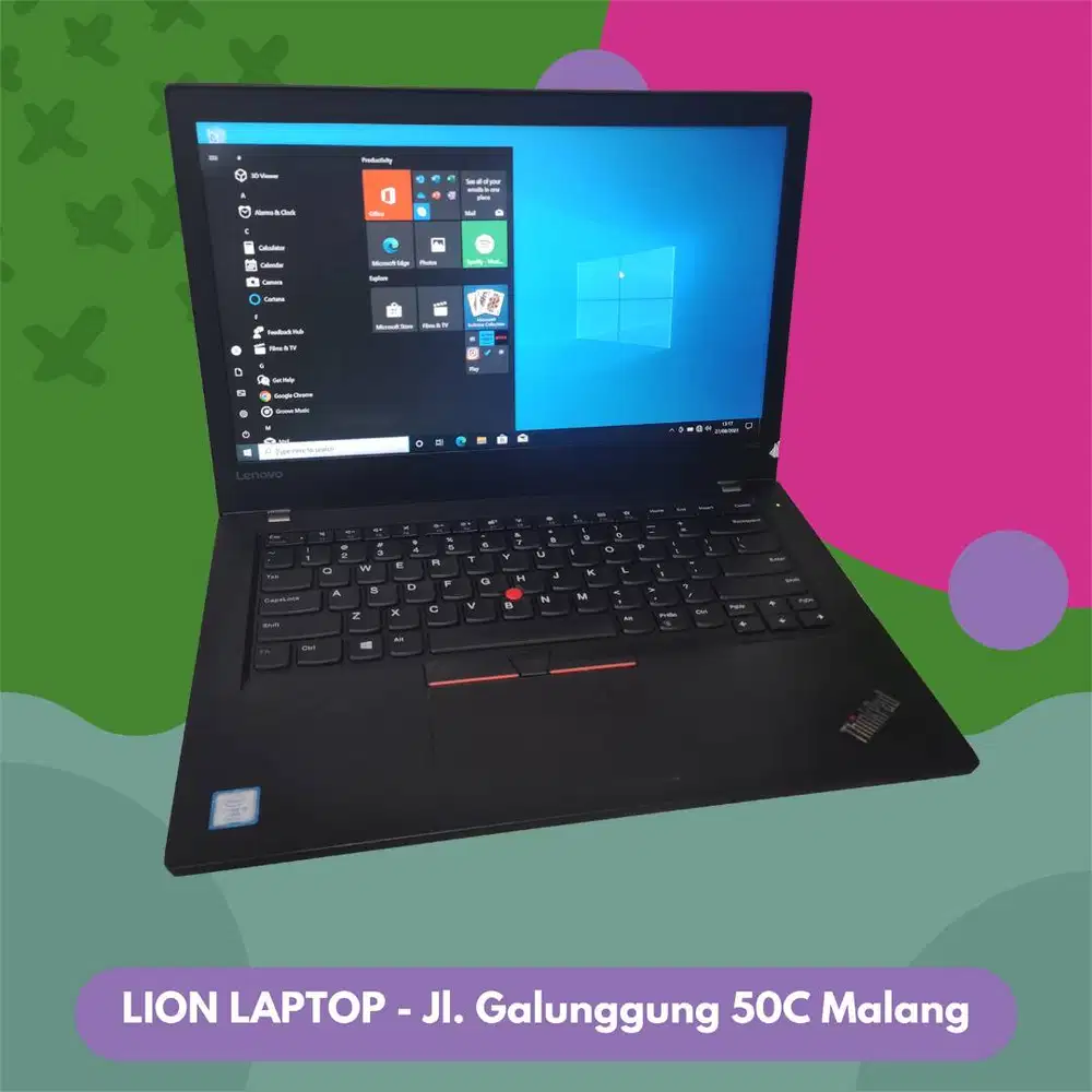 RAM 16GB Core i5 Gen7 SSD 256GB Lenovo Thinkpad T470 [29|11]