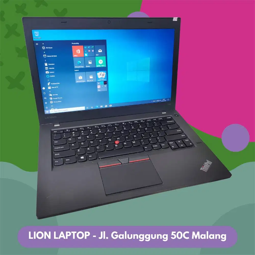 RAM 8GB Core i5 SSD 256GB Lenovo Thinkpad T460 [29|11]