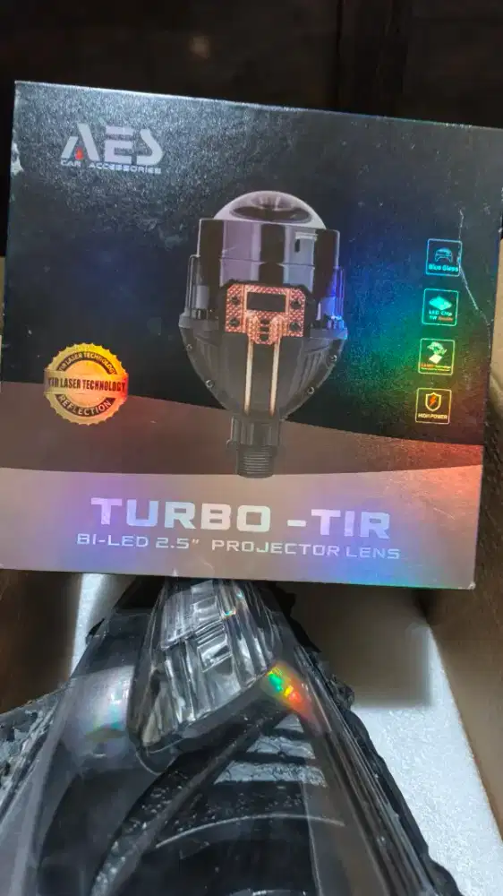 Headlamp + Bi-led Turbo Tir Lampu Depan Honda City GM2