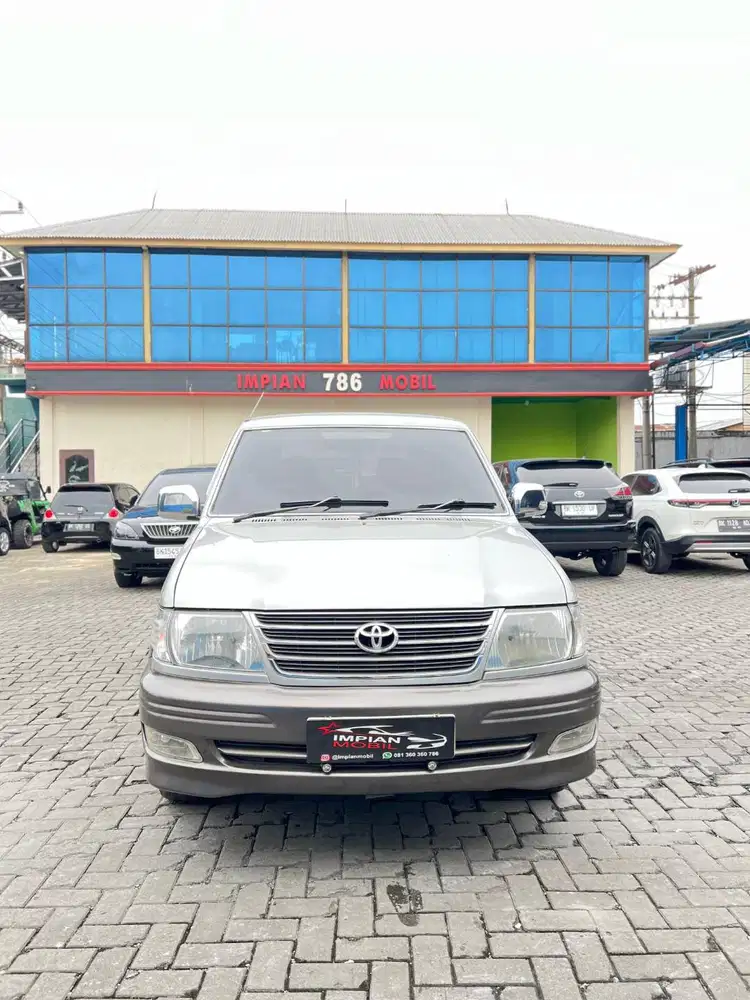 Kijang Krista 2.0 M/T Silver 2002 (New Model) xtrail confero trax crv