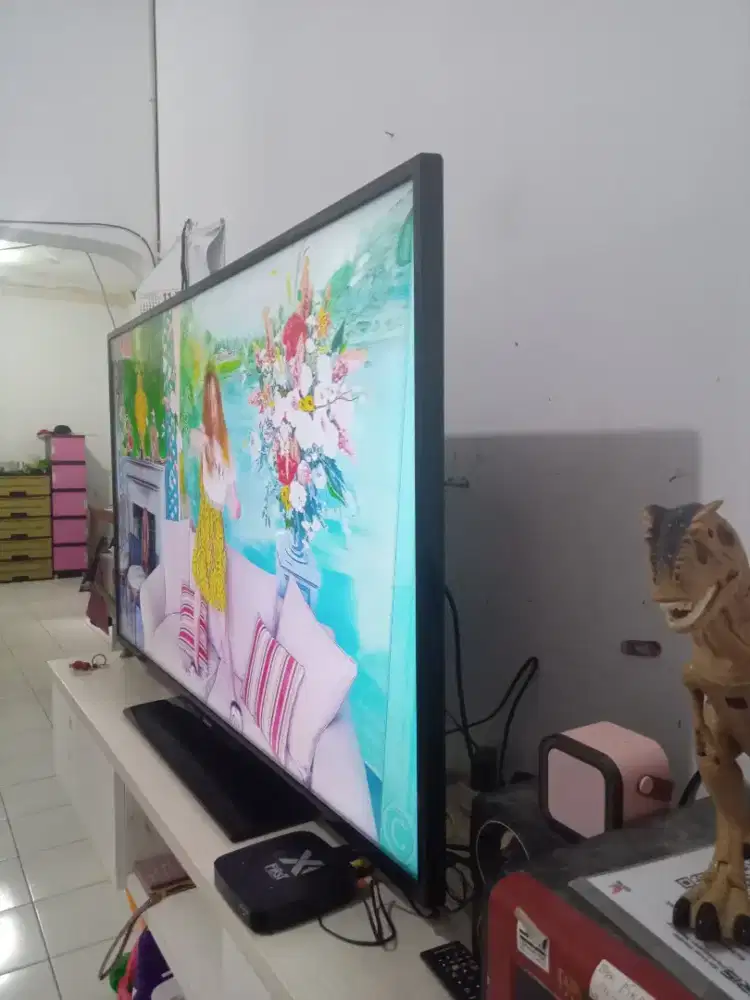 Samsung LED TV 55 inch 50 Android Box full fitur