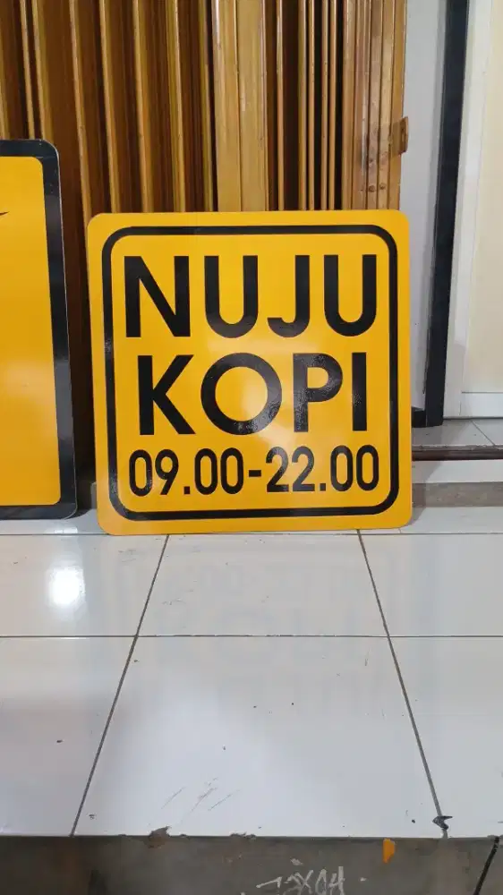 Papan Rambu bahan ACP/Plat