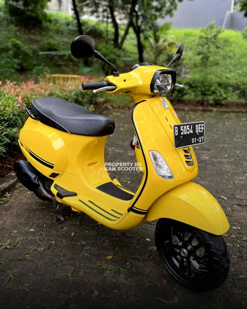 JUAL MURAH VESPA S 125 iGET FACELIFT 2021 MULUS