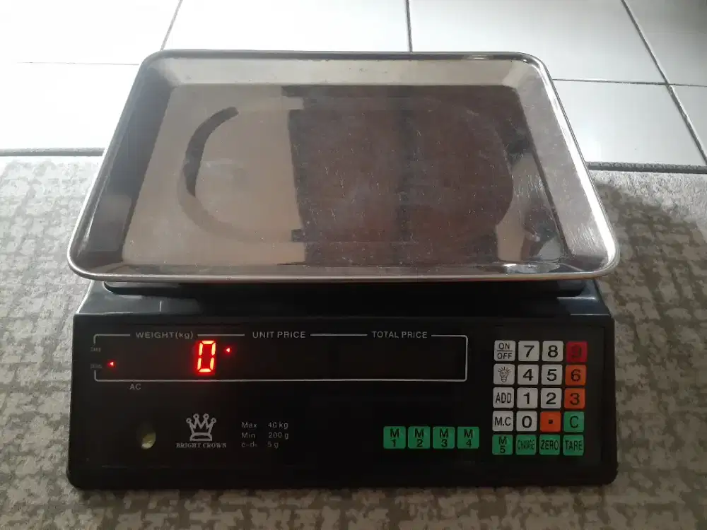 Timbanga Digital Max 40 Kg