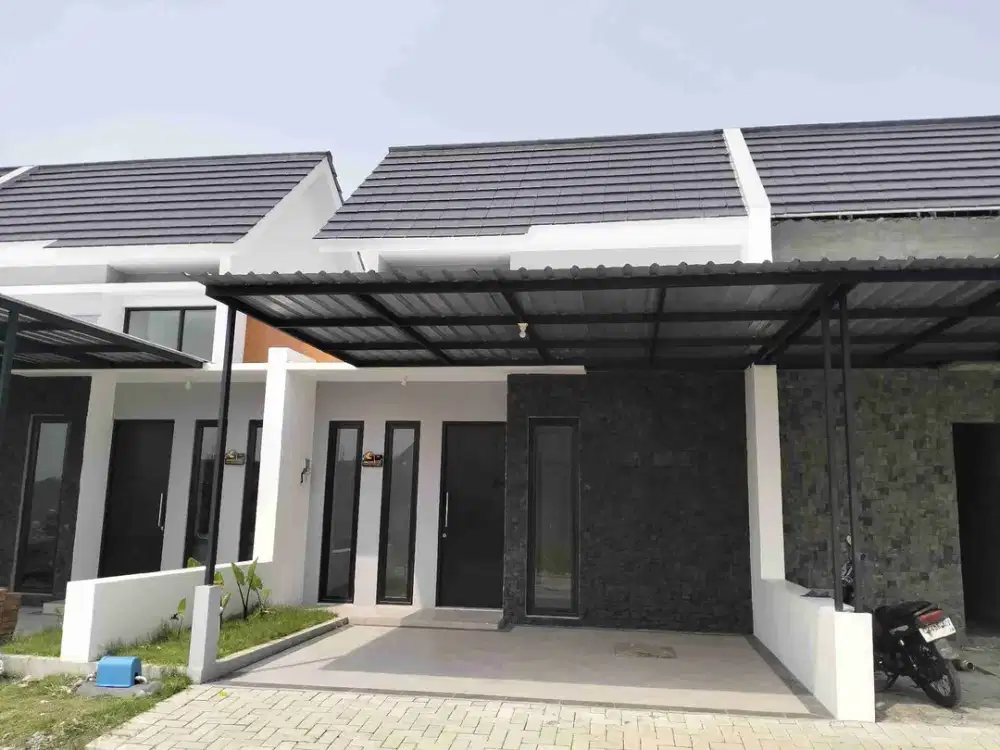 Dijual rumah baru minimalis di barat Gedangan dekat ke Aloha Juanda dan bundaran waru