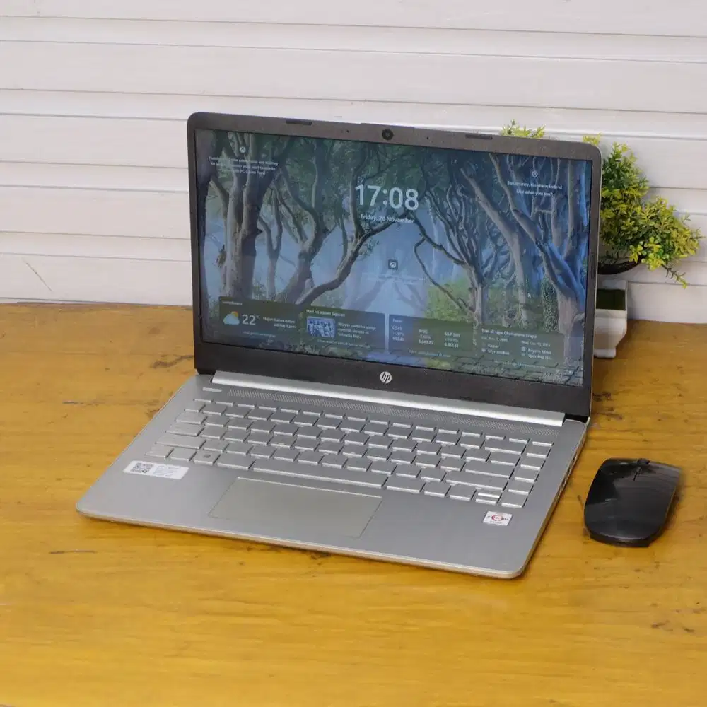 SLIM HP 14S-FQ AMD Athlon RAM 8 SSD