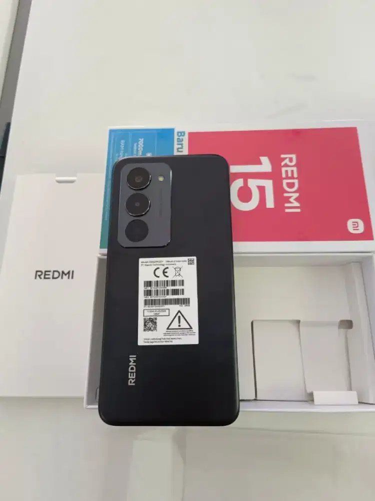Redmi 15 batrai besar ram besar segel bergaransi resmi