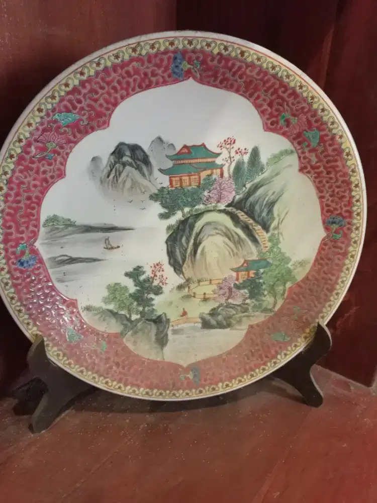 Piring Jadul Tidak Ada Cap Label