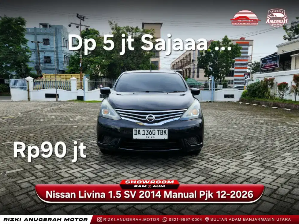 Dp 5jt Nissan Livina 1.5 SV 2014 Manual Pjk 12-2026 (sangat panjang)