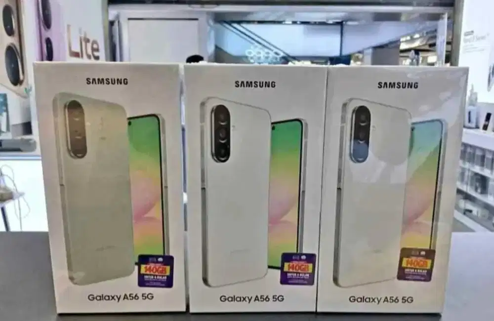 SAMSUNG A56 5G RAM 8 & 12 / 256 FREE BUDSCORE+CASE GARANSI RESMI 1TH