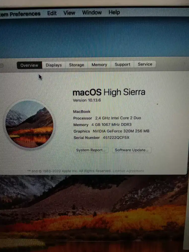 Apple Macbook 13,3 inch Laptop