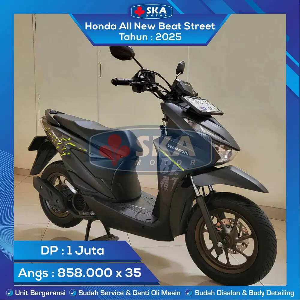 Honda All New Beat Street Tahun 2025