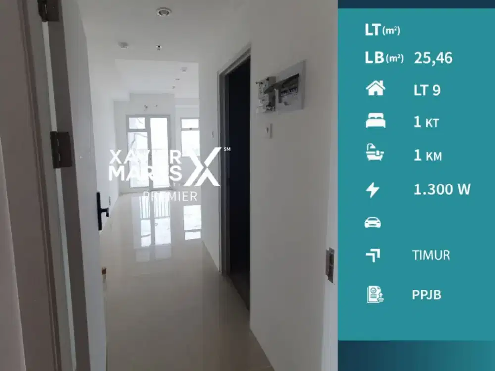 Dijual Apartemen Kyo Society Surabaya Tipe Studio Dekat UPH